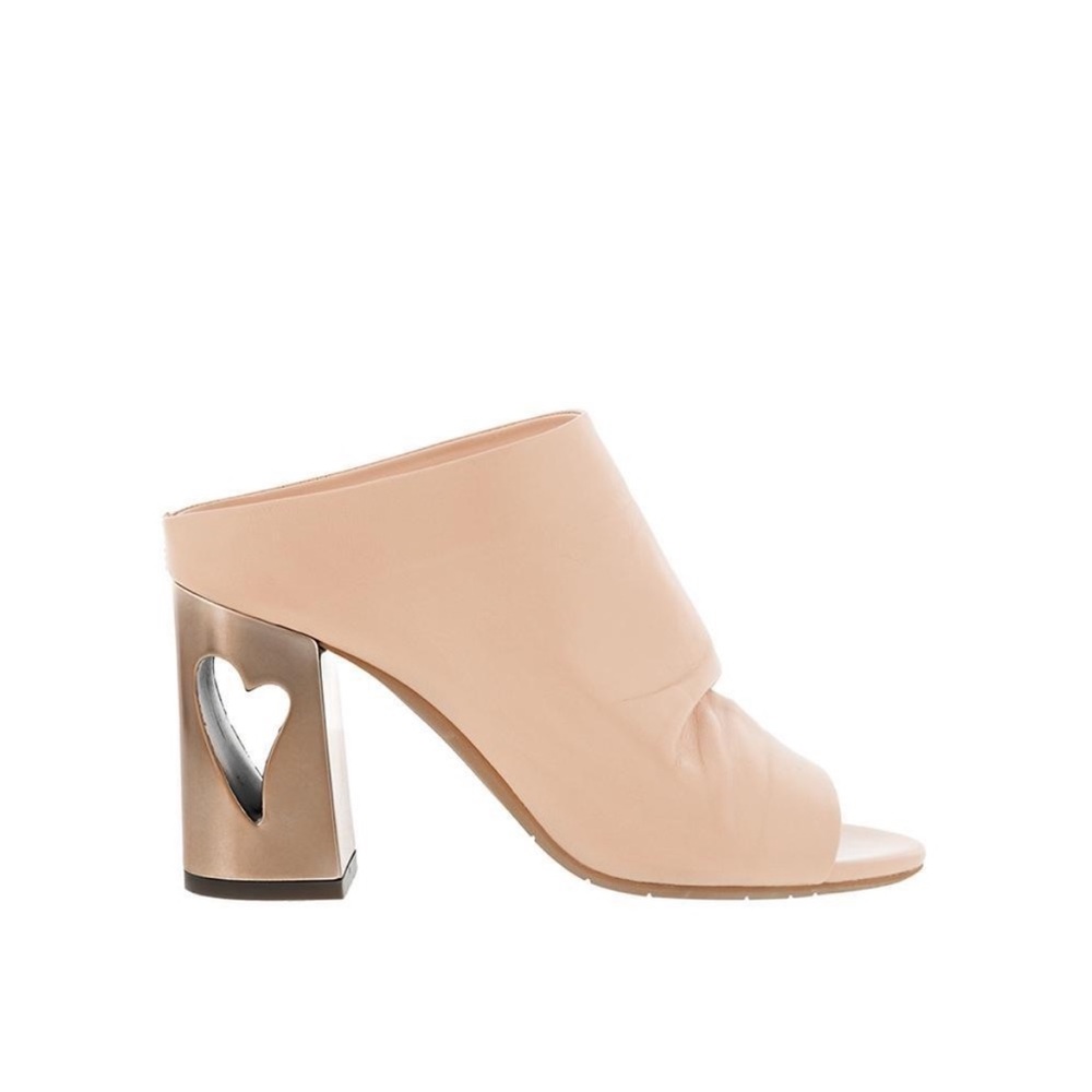 Amanda Gregory Leather Mules‎
